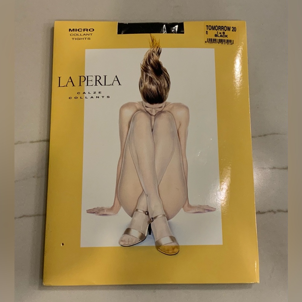 LA PERLA Tomorrow 20 Black Micro Tights